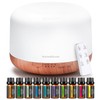 InnoGear Aromatherapy Diffuser & 10 Essential Oils Set, 500ml Essential