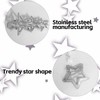 20Pcs Star Hair Accessories Y2K Silver Hair Clips 14 Shapes