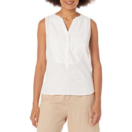 prAna Women's Standard Katya Tank, White, Large