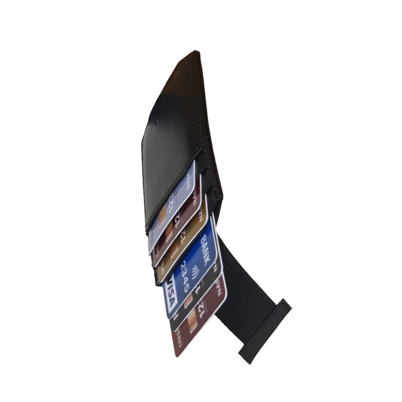 STARHIDE Mens RFID Blocking Nappa Leather Card Holder Wallet with