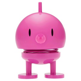 Hoptimist Bumble, Bobble Figure Decoration, Scandinavian, Decorative Living Room, Desk Decoration, Office Gadgets, Great Small Gifts, 4.5 x 5.8 x 7.6 cm, Small, Pink