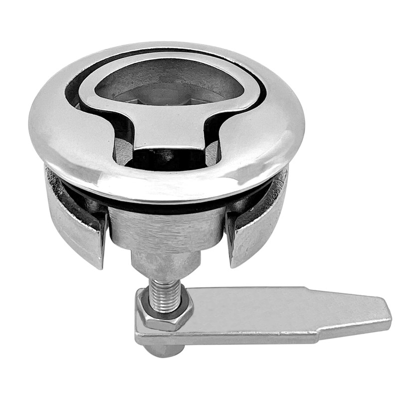 2PCS STAINLESS STEEL MARNE NON LOCKING COMPRESSION LIFT BOAT HATCH
