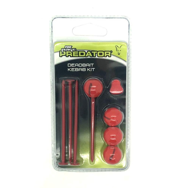 Fox Predator Kebab & Bait Popper Kit - Ködernadel zum