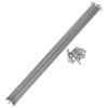 A ABSOPRO 12 Set 14G Bicycle Spokes 295mm Bike Wheel