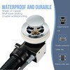 Upgraded Bath Waste and Overflow Kit Chrome Pop Up Bath