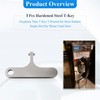 New Hardened Steel T-Key, Payphone Tkey T Key T Wrench