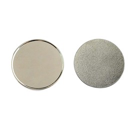 PINMEI Golf Ball Marker Blank Golf Markers Suit for Custom Printing, Pack of 10 (25mm)