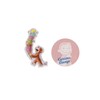 Overglad Curious George Sticker Clear Sticker Set ice cream CGG-010