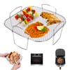 GLAITC Air Fryer Rack, Air Fryer Accessories Stainless Steel Airfryer