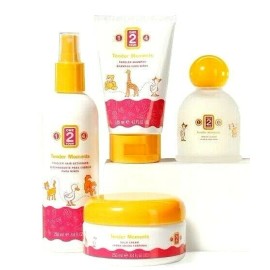 Jafra Tender Moments 1-2-4 SET Cologne + Hair Detangler + Shampoo + Solid Cream