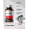 Horbäach L Carnitine Supplement 500mg | 60 Capsules | as