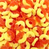 Peach Rings Gummy Candy, Soft and Chewy Snack (1 Pound