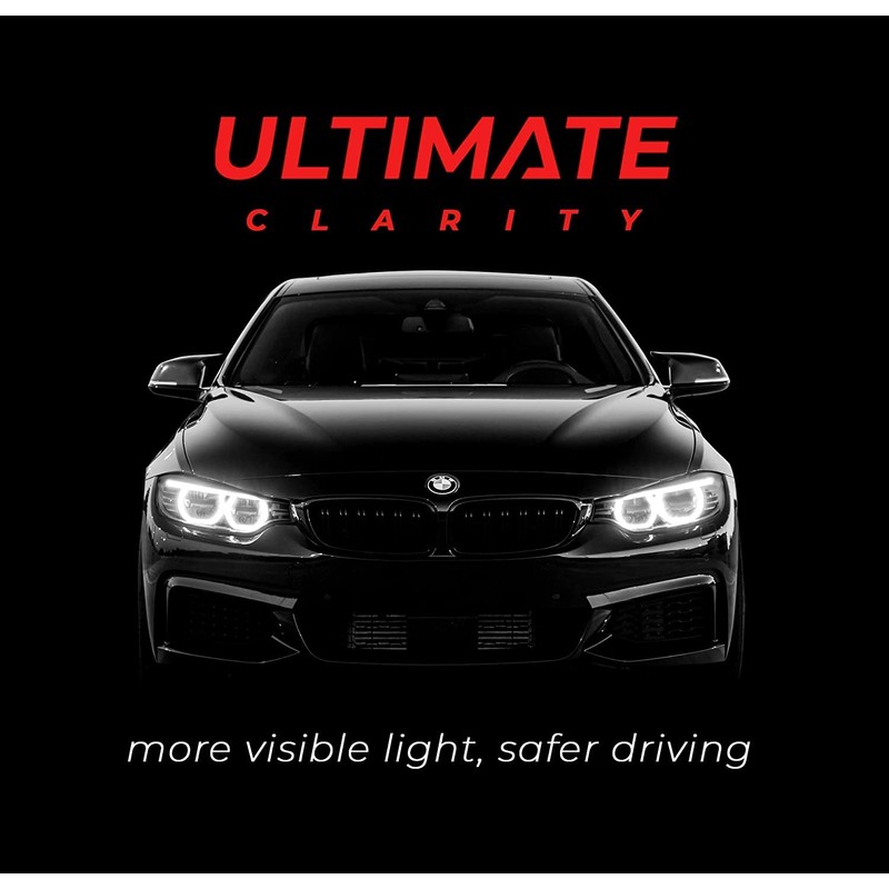 VViViD+ Ultimate Headlight Taillight Tint Vinyl Wrap (Dark Smoke, 12"