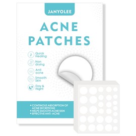 Acne Patches for Face, Hydrocolloid Pimple Patches Spot Acne Patches with Tea Tree Oil, Acne Absorbing Patches, Pimple Cover Dot for Relieves Acne & Smooth Skin, Day and Night Use (203 Counts)