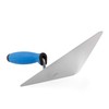 Mivos Stainless Steel Triangular Trowel Berlin Shape 180 mm -