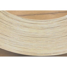 Oak White 2MM edgebanding Wood Veneer 1-3/8" x 71" x .080" Thickness Edge Band