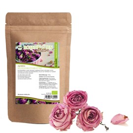 Mynatura Organic Rose Petals Dried 3 x 100 g I Tea I Wellness I Edible I Rose Petal Tea I Natural Product I Decoration I Natural Cosmetics I Vegan I DE-ÖKO-044 I 100 g (3 x 100 g)
