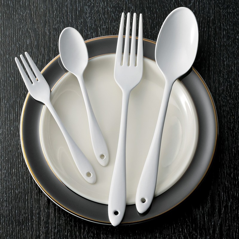 Wada Corporation Napoli Enameled Cutlery Dessert Spoon