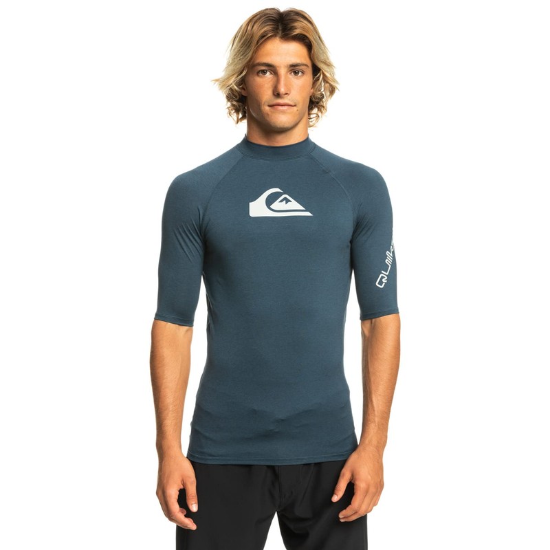 Quiksilver Men's All Time Rash Guard Shirt (Pack of 1)