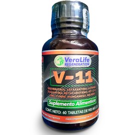 VeraLife | Suplemento Alimenticio con Vitamina E, Vitamina C y Zinc – 60 Tabletas | Suplemento Nutricional | Multivitaminico para Hombres, Multivitaminico para Mujer