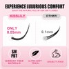Plume Brown Lashes Natural Lash ClustersWith Invisible Band DlY Lash