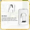 36 Pieces Cubicle Hooks Fabric Panel Wall Hooks Fabric Cubicle