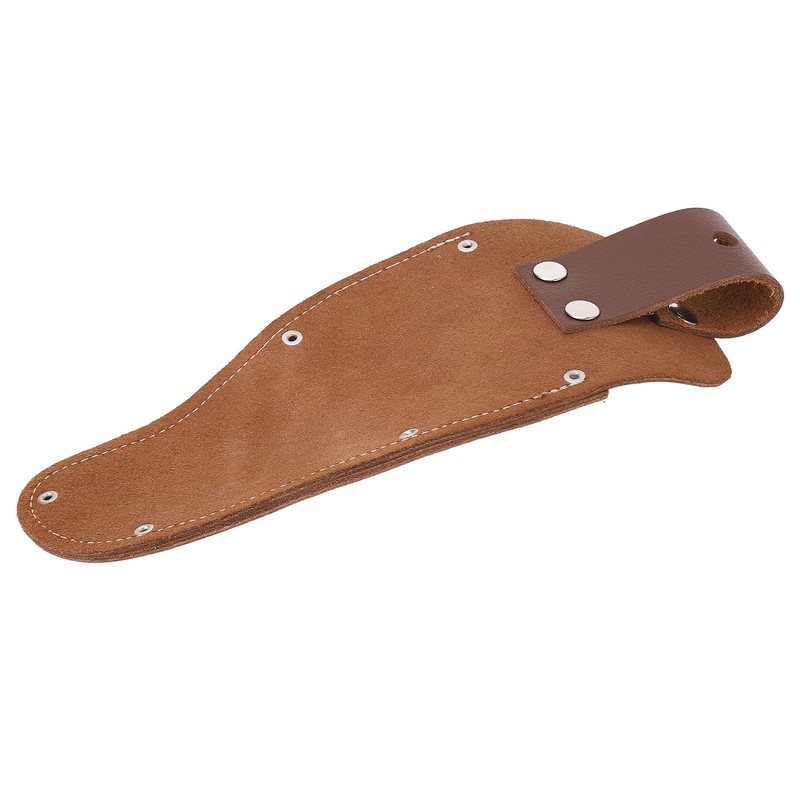 Pliers Holder Pruner Sheath Cowhide Belt Hanging Pouch for Gardening