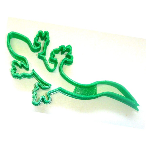GECKO LIZARD OUTLINE WARM CLIMATE REPTILE ANIMAL SPECIAL OCCASION COOKIE