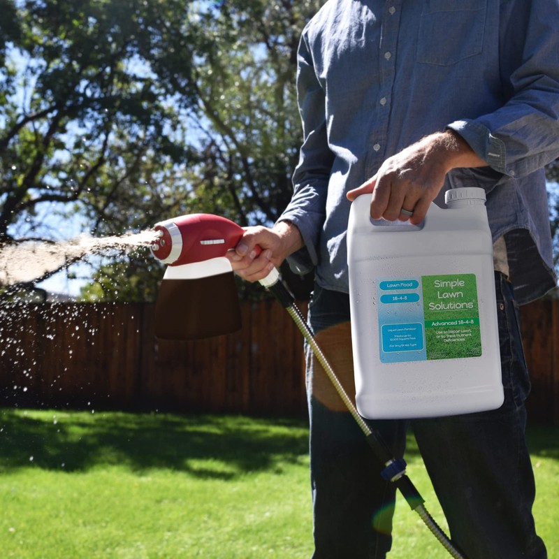 Advanced 16-4-8 Lawn Fertilizer - Liquid Lawn Food Spring &