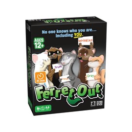 R&R Games Ferret Out, Family Card Game, Ideal for Adults and Kids