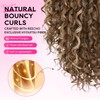 REECHO Curly Ponytail Extension for Women – Short 18" Claw