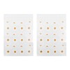 Sarini 2pcs Daisy Stickers Bicycle Daisy Stickers Waterproof Frame Stickers