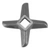 Mincer Blade, Asixx Cross-shaped Steel Meat Grinder Blade(#22)