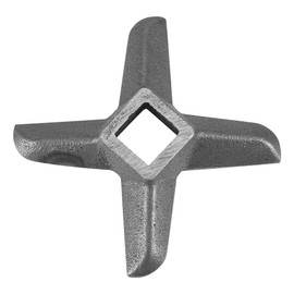 Mincer Blade, Asixx Cross-shaped Steel Meat Grinder Blade(#22)