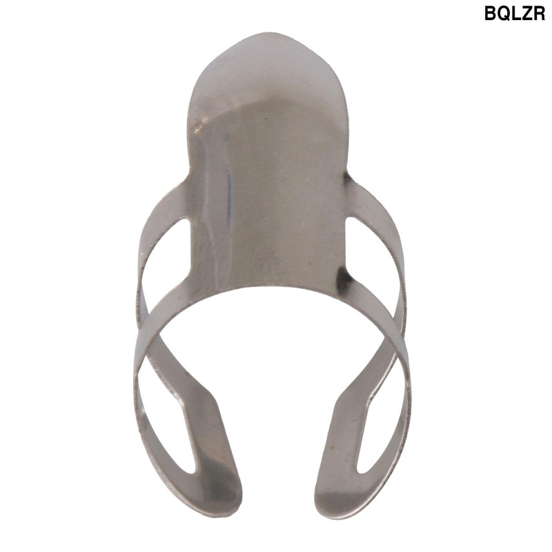 BQLZR 15 Pieces Metal Thumb Finger Picks Plectrum Sets With