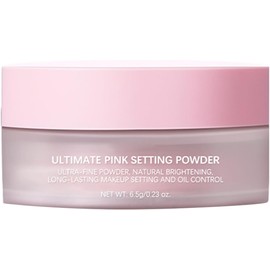 Polvo fijador de control de aceite con cosmético coreano suelto para piel efecto de maquillaje mate para mujeres y niñas suelto
