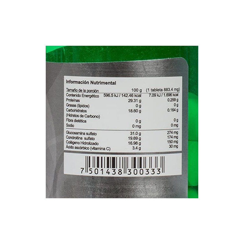 Glucosamina y Colágeno Hidrolizado 60 tabletas - Modern Research