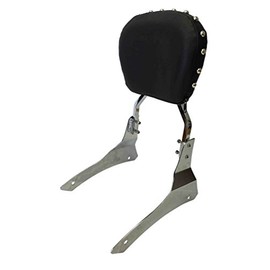 Studded Contoured - Sissy Bar Backrest for 99+ Yamaha Road Star 1600cc / 1700cc / 1600A / Silverado/Midnight/Wild Star