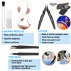 18Pcs 3D Printer Tool Kit,Model Tools Kit Includes Nozzle Cleaning