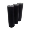 COLLUMINO Long Burn Pillar Candles Solid Colour Size 15 x