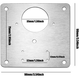 2 Pcs Hinges Repair Fixing Plates, Stainless Steel Board Cabinet Hinge Repair Replacement Kit for Kitchen Cupboard Door Locker Door Hinges