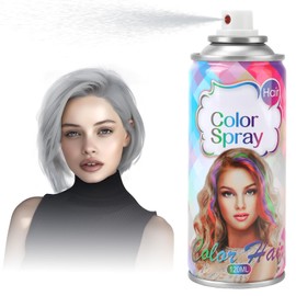 Temporary Hair Color Spray【Quickly Color】【No Irritation】【Easy To Use】Hair Color Spray，Gray
