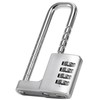 Hiceeden U Shaped Cabinet Combination Lock, 4 Digit Stainless Steel