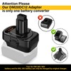 JJFX for Dewalt 20V Battery Adapter to 14.4V 12V Ni-Mh