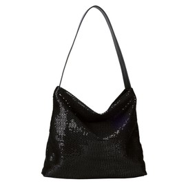 TOM TAILOR Denim Amra Women's Hobo Bag Shoulder Bag Medium Black, black