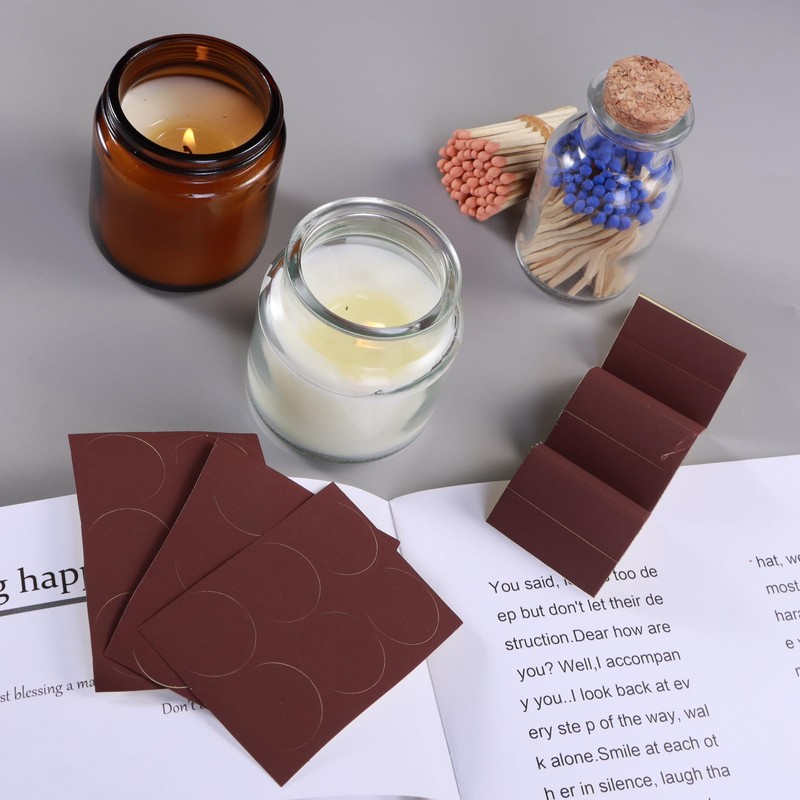 72Pcs Match Striker Paper with Adhesive 2 Sizes of Matches
