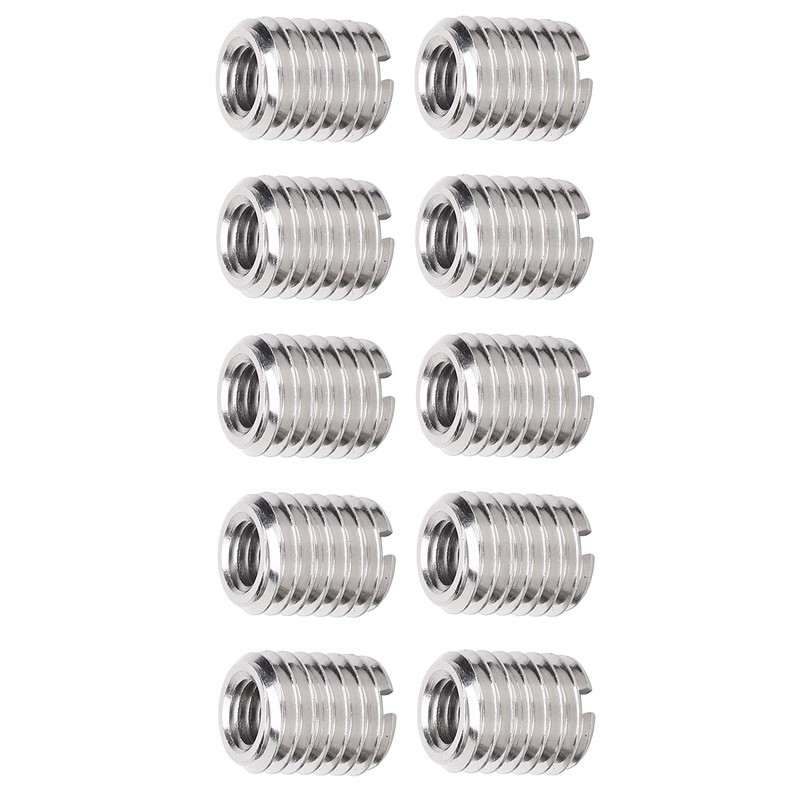 Thread Reducing Nuts Insert 10pcs, M10 to M6 thread reducer