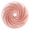 Molde Pastel Rosca Silicon Gelatina Antiadherente 24cm Color Rosa