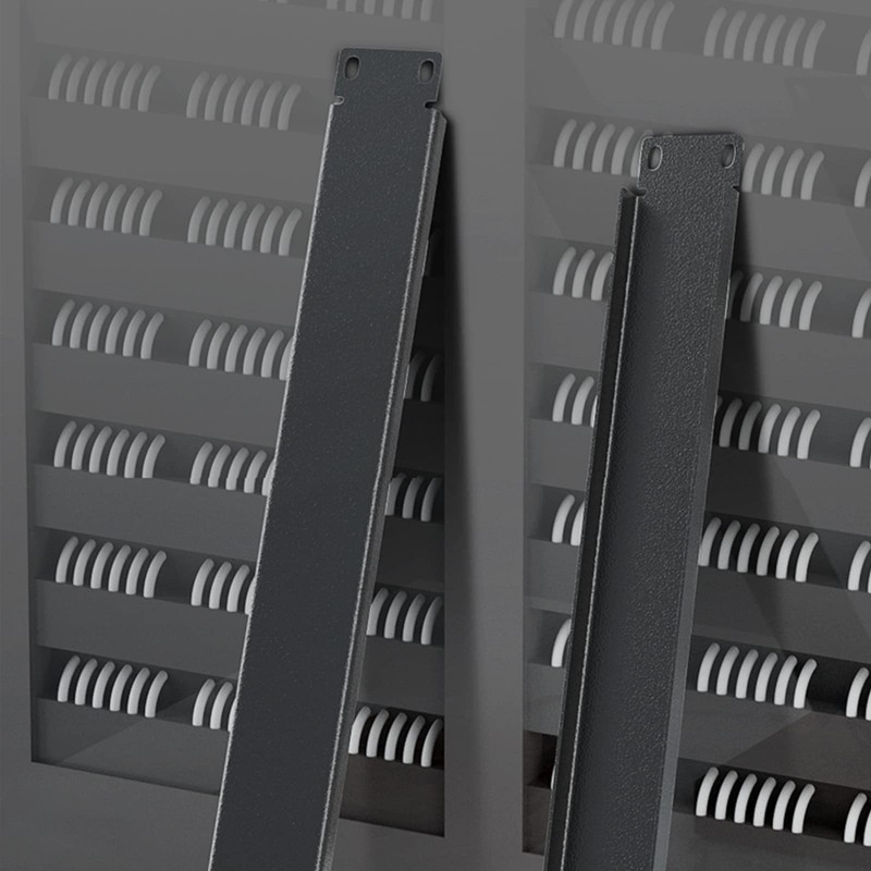 1U Blank Panel Rack Mount Spacer Filler Panel 19" Black