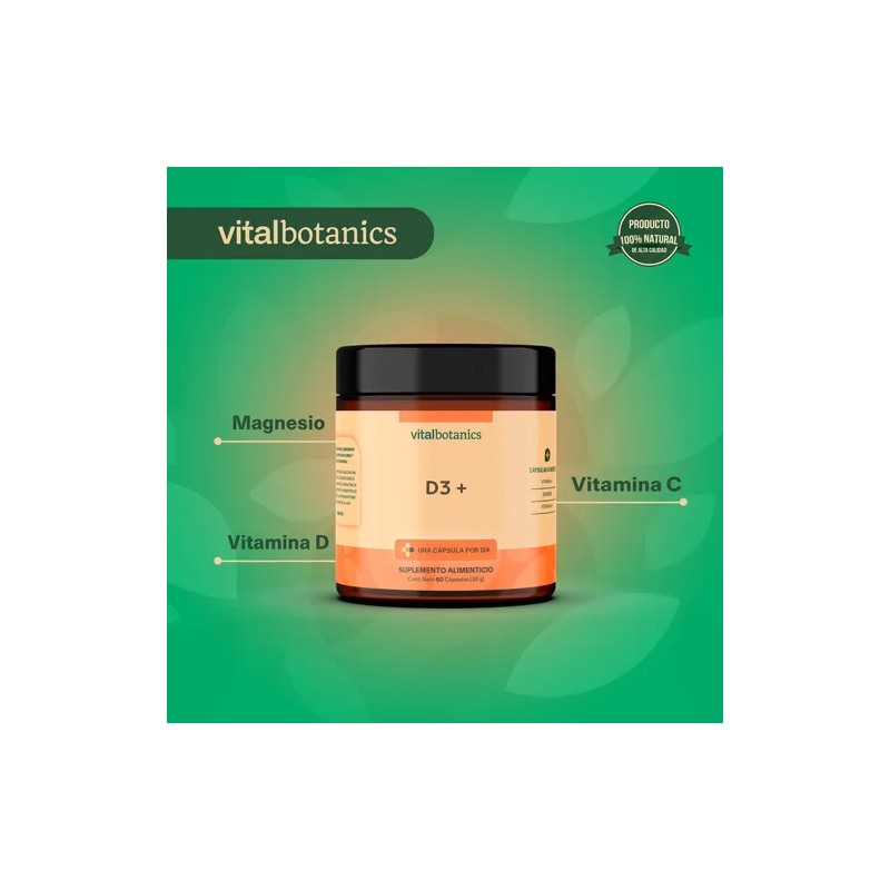 D3+ Multivitaminico | 3 En 1 Para Sistema Inmune Con